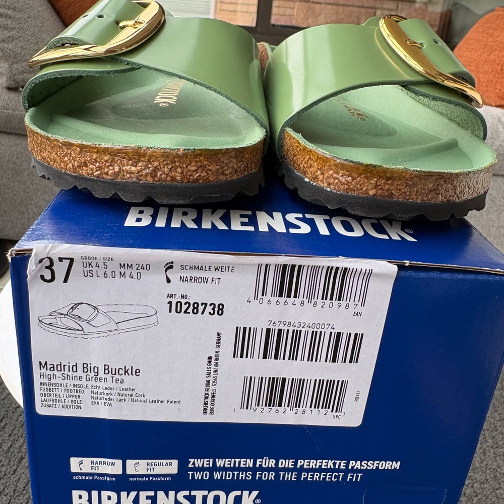 Birkenstock Madrid Big Buckle sz 37 - Picture 6 of 11